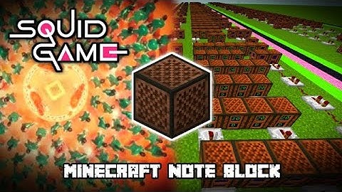 Mingle Squid Games - Noteblock Parody Music Video