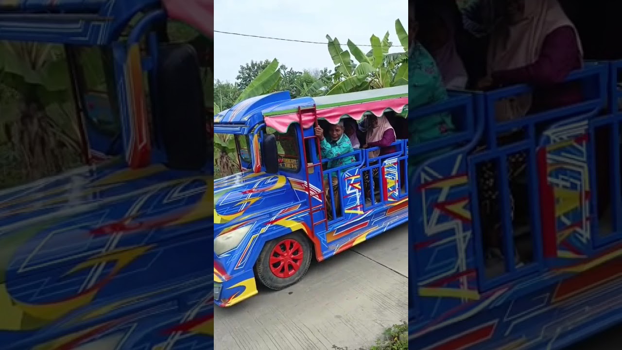 gak tanggung² ada puluhan Delman yg ikuti acra sedekah bumi @Desa bakalrejo guntur..