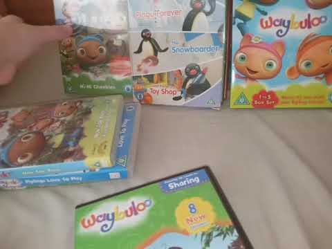 My waybuloo DVD collection