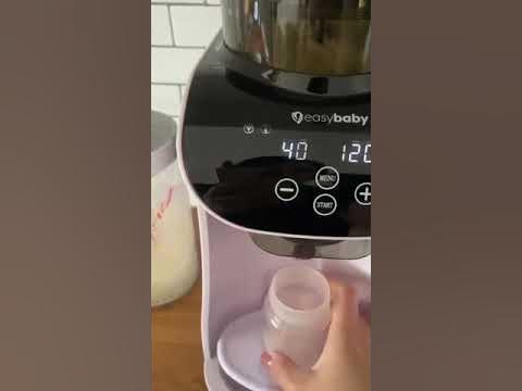 Easybaby Milk Maker, Préparateur de Biberons Automatique, le Biberon  Parfait d'une Simple Pression d'un Bouton, L'eau et la Poudre de Lait Sont