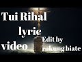 Famkima ngamlaitui rihal lyric biate song