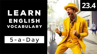 Learn English Vocabulary Daily #23.4 - British English Podcast