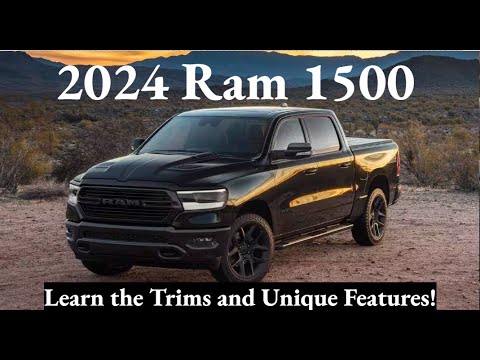 2024 Ram 1500 Trim Levels (Tradesman vs. Big Horn vs. Limited