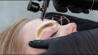 Airbrush Brow Tutorial - Hybrid Brows - PE Cosmetics