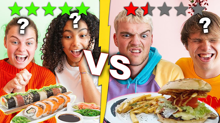 Beste VS Slechtste Thuisbezorgd Restaurant **WEET NIET VOORAF WELKE GOED OF SLECHT IS**