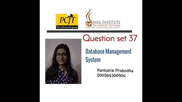 Database Task 37 |  How to write the query  used to  change SQL view | 1st Year | Java Institute