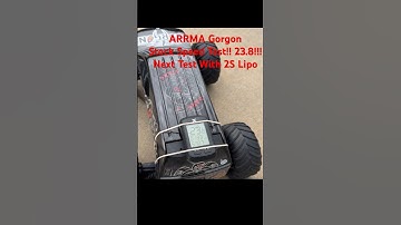 ARRMA Gorgon stock speed test!! #arrmarc #latest #rcbasher #rccar #speedtest #rcspeedrun #rcbashing