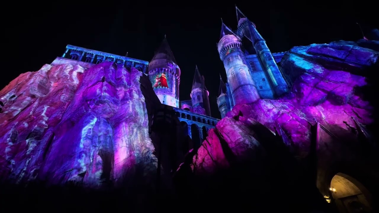 Islands of Adventures Harry Potter Castle Show