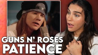 THIS IS LOVELY!! First Time Reaction to Guns N' Roses - "Patience"