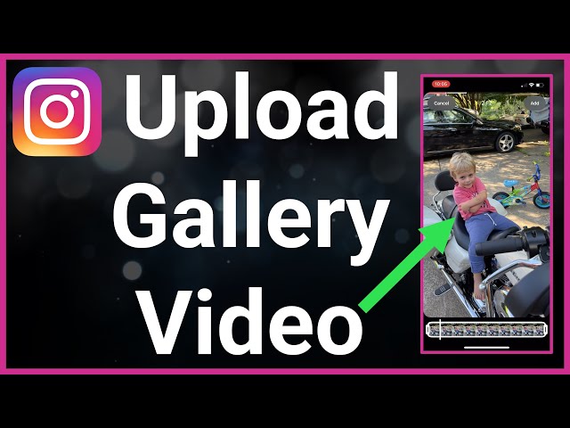 How To Upload Video From Gallery To Instagram Reels class=