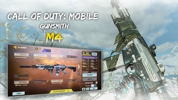 Gunsmith M4 l SEASON 7 BUFF l Call Of Duty Mobile