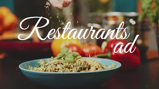 Restaurants Ad Video Template (Editable)