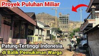 Patung Tertinggi Indonesia di Balik Pemukiman Warga Pedesaan Ponorogo