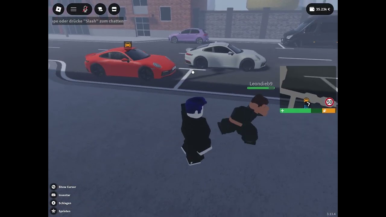 Zusammen auf streife