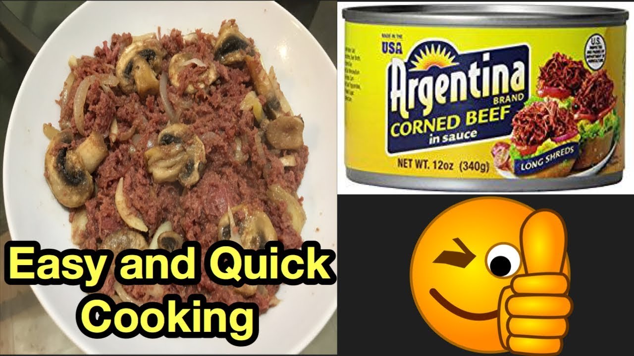How to Cook Easy and Quick Argentina Corned Beef - YouTube