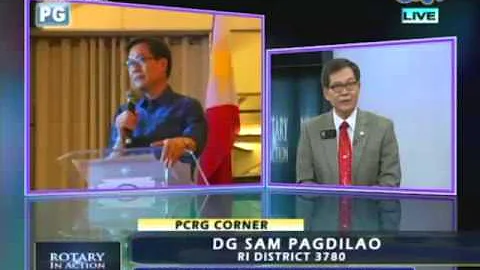 PCRG Corner: DG Sam Pagdilao from RI District 3780