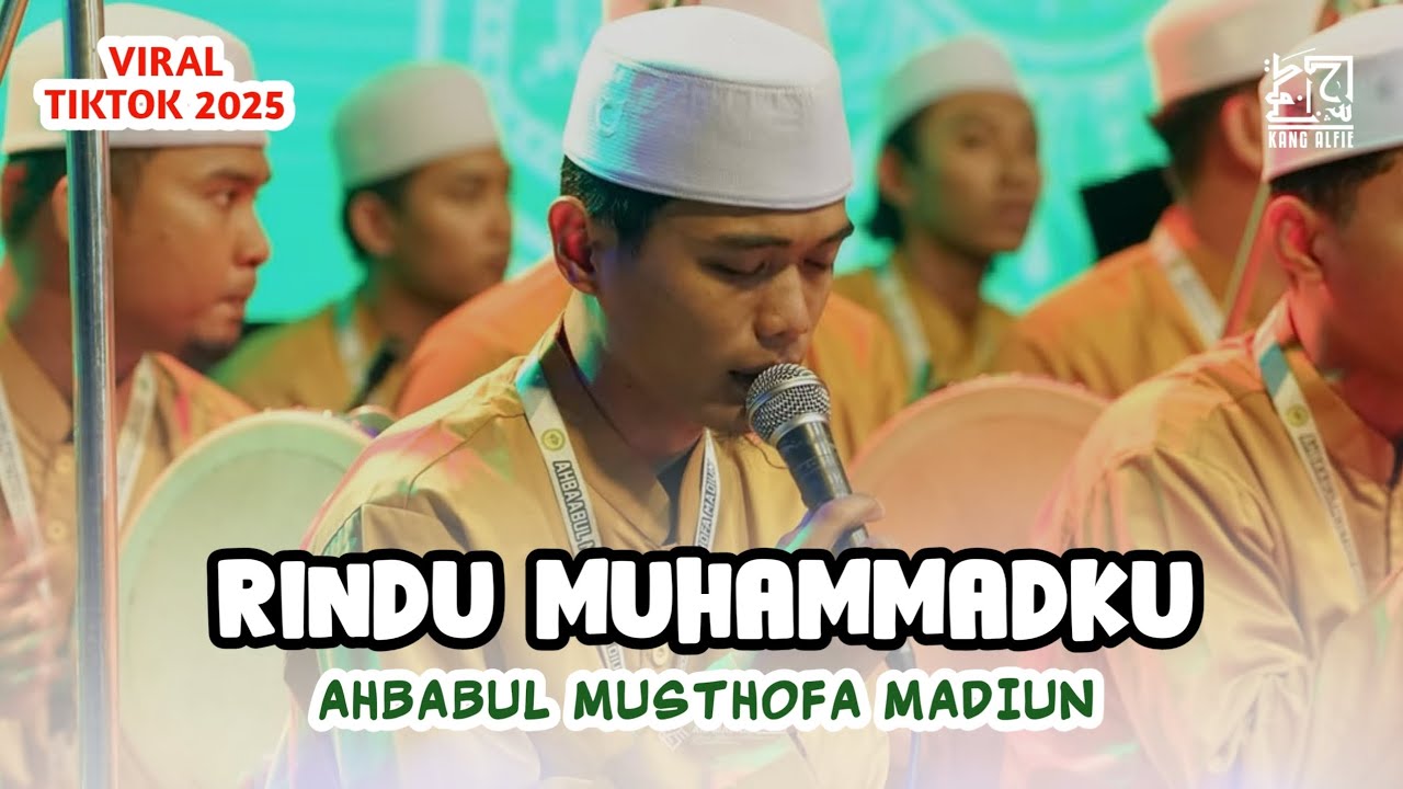 [Lirik] RINDU MUHAMMADKU_AHBABUL MUSTHOFA MADIUN VIRAL TIKTOK - YouTube
