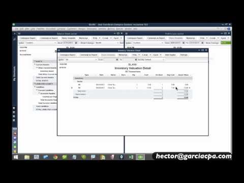 Video: QuickBooks FIFO istifadə edirmi?