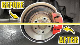 REFURBING THE BRAKE CALIPERS AND REPLACING THE REAR BRAKE DISCS AND PADS ON MY MK2 AUDI TT!
