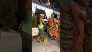 Rich display of Ghanaian culture at traditional ceremony… #wedding #engagement