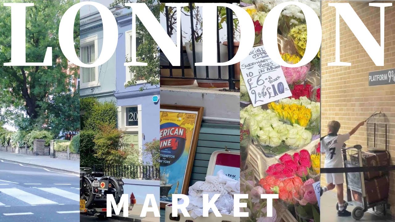 🇬🇧おすすめマーケット8選 in LONDON!!!ハリーポッターのキングスクロス駅とビートルズの横断歩道も！🎧