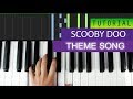 Scooby Doo Where Are You Theme Song - Piano Tutorial + MIDI Download