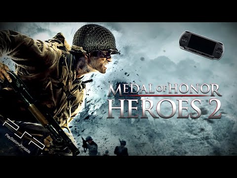 Медаль За Отвагу: Герои 2 / Medal of Honor: Heroes 2 - прохождение (PSP версия) longplay