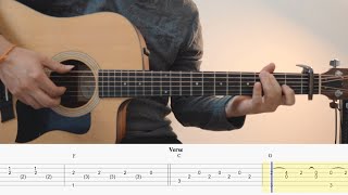 Someone You Loved - Lewis Capaldi | Fingerstyle Guitar Cover | TAB Tutorial
