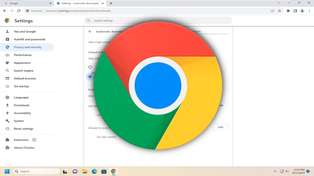 How to Enable or Disable Automatic Downloads on Google Chrome [Guide ...