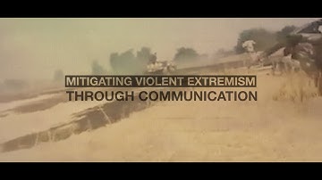 Mitigating violent extremism through communication