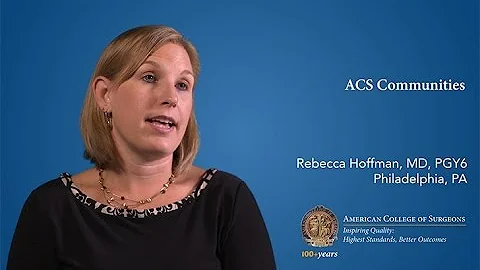 Dr. Rebecca Hoffman on the ACS Online Communities