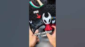 3D-geprinte Silksong Hornet PS5-controllerstandaard 🎮