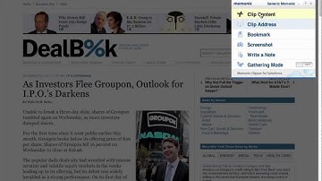 Competitor analysis with Memonic for Salesforce