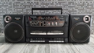 Тест роботи магнітоли Panasonic RX-CT820 - 1993 рік випуску. Красень з 90-их...