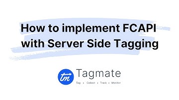Tagmate Tutorials | Setup Facebook Conversion API Server Side Tagging in Tagmate