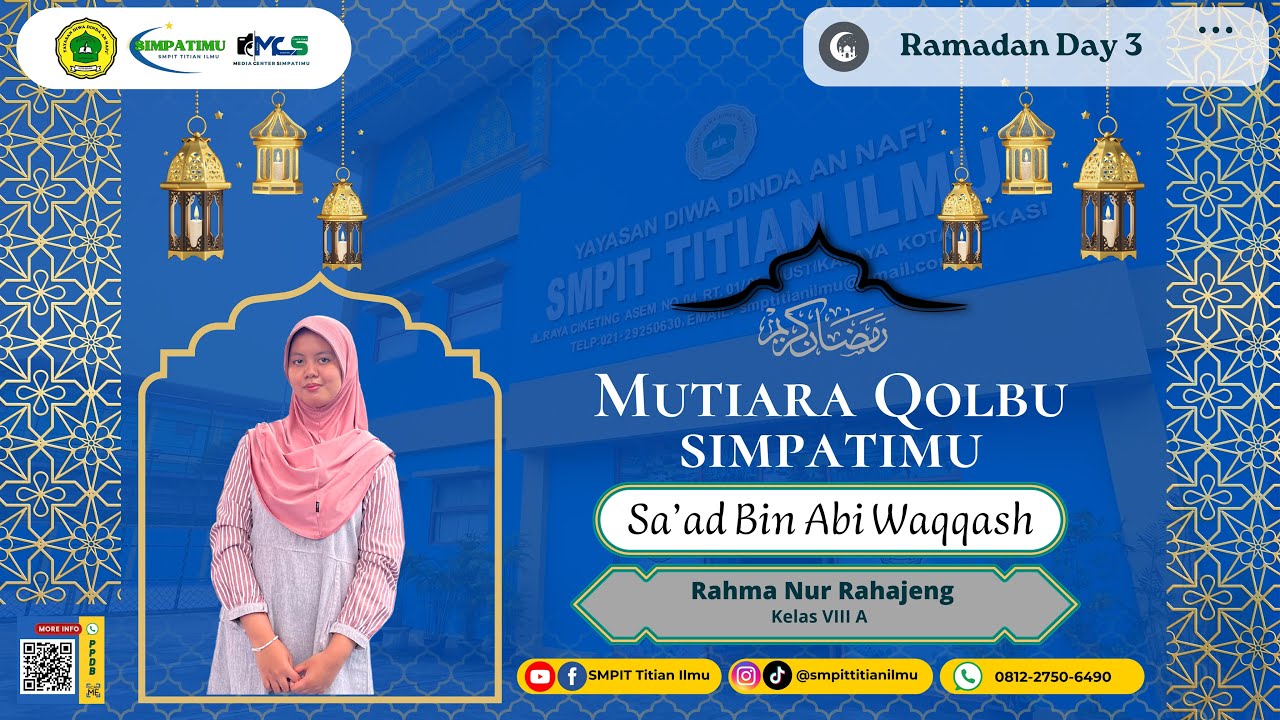 Mutiara Qolbu SIMPATIMU ananda “ Rahma Nur Rahajeng” Ramadhan Day-3 ...