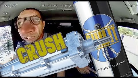 Semi-automatic Can Crusher