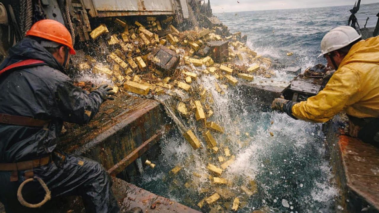 US$666,000,000 Gold Treasure Chest Discovered at the Bottom of the Ocean