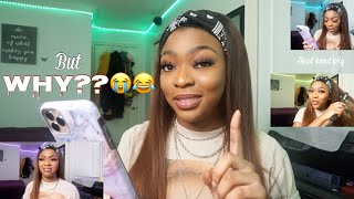 REACTING TO MY FOLLOWERS WORST FIRST DATE EXPERIENCES!! HE WHAT??? 😂😭😩|| FT My First Wig