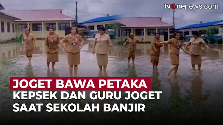 Heboh! Guru dan Kepsek Joget Saat Sekolah Kebanjiran, Langsung Dicopot | OneNews Update