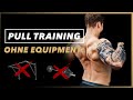 Bodyweight Pull Workout ohne Equipment | Rücken/Bizeps