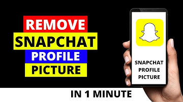 How To Remove Snapchat Profile Picture on Android + iPhone in 2022 | How To Unlink Snapchat Bitmoji