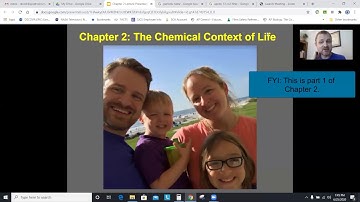 AP Biology Chapter 2, Part 1: The Chemical Context of Life