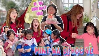 Mẹ Hà Hà Hí Đón Em Mint Vy , Em Na Sau Giờ Tan Học Và Món Quà Sinh Nhật Bất Ngờ Dành Cho Bạn Milk