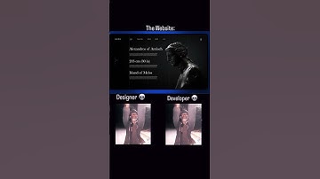 The Website 💀 #designer #developer #web #shorts