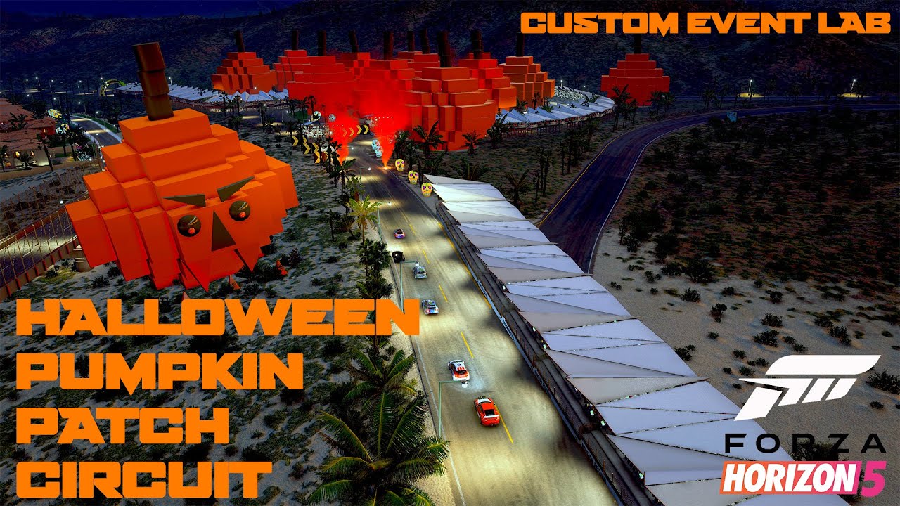 Трасса тыквенной грядки на Хэллоуин - ЛАБОРАТОРИЯ ИНДИВИДУАЛЬНЫХ СОБЫТИЙ НА ХЭЛЛОУИН - BAKENUTS11...