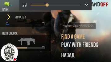 NEW MOD.MENU FOR STANDOFF