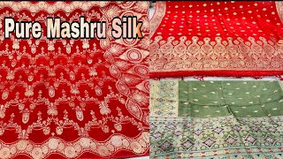 Pure Mashru Silk Saree’s Collection Limited Stock