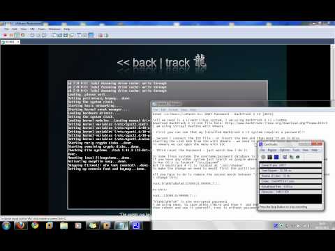 Reset  Linux r00t(root) Password - BackTrack 4 r2 [d1t1]