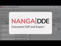 NANGA Document Diff and Export